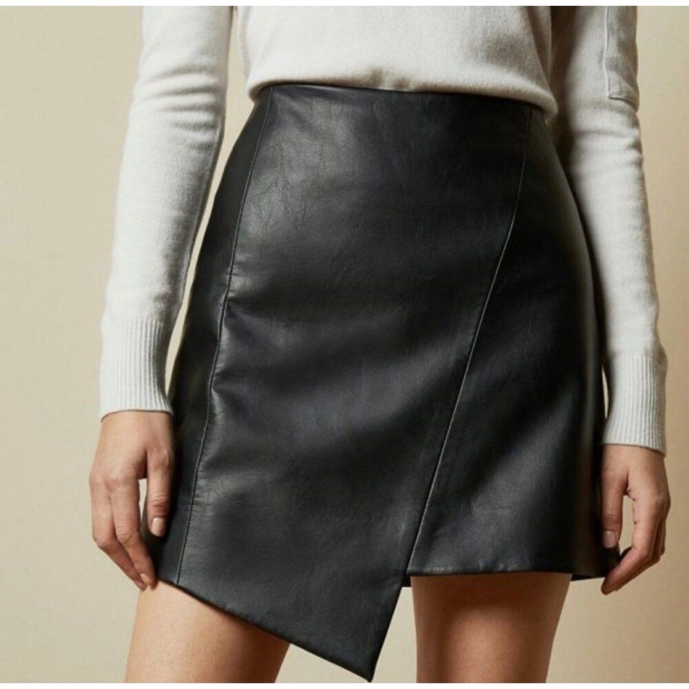 Ted Baker faux leather skirt